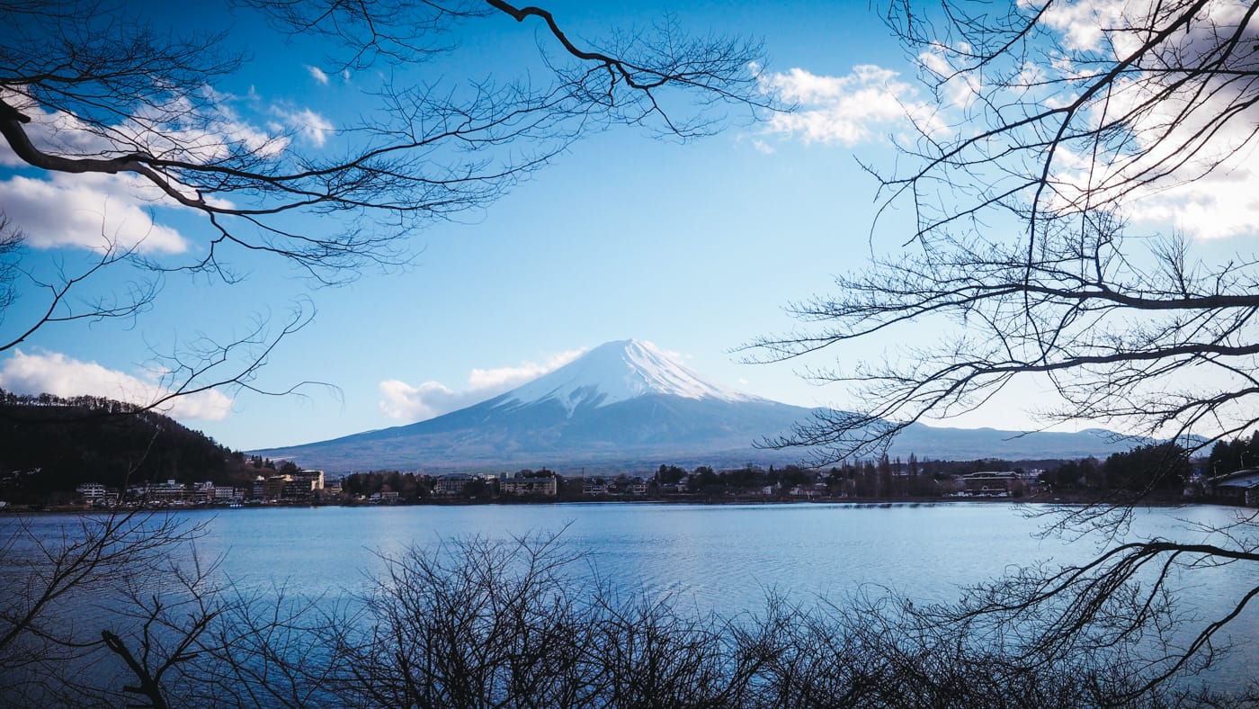 Japan - Mount Fuji - Postcard view