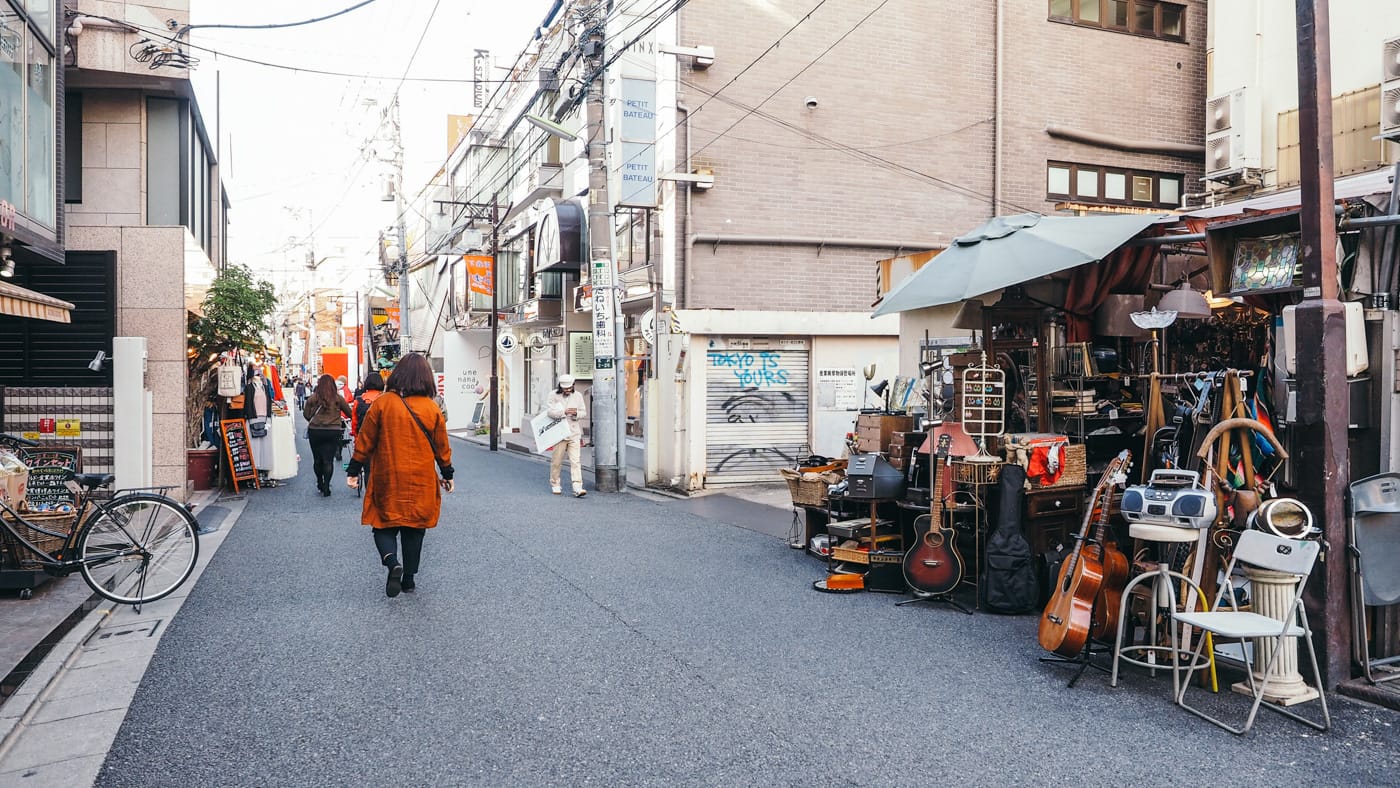 Japan - Shimokitazawa - Indie street