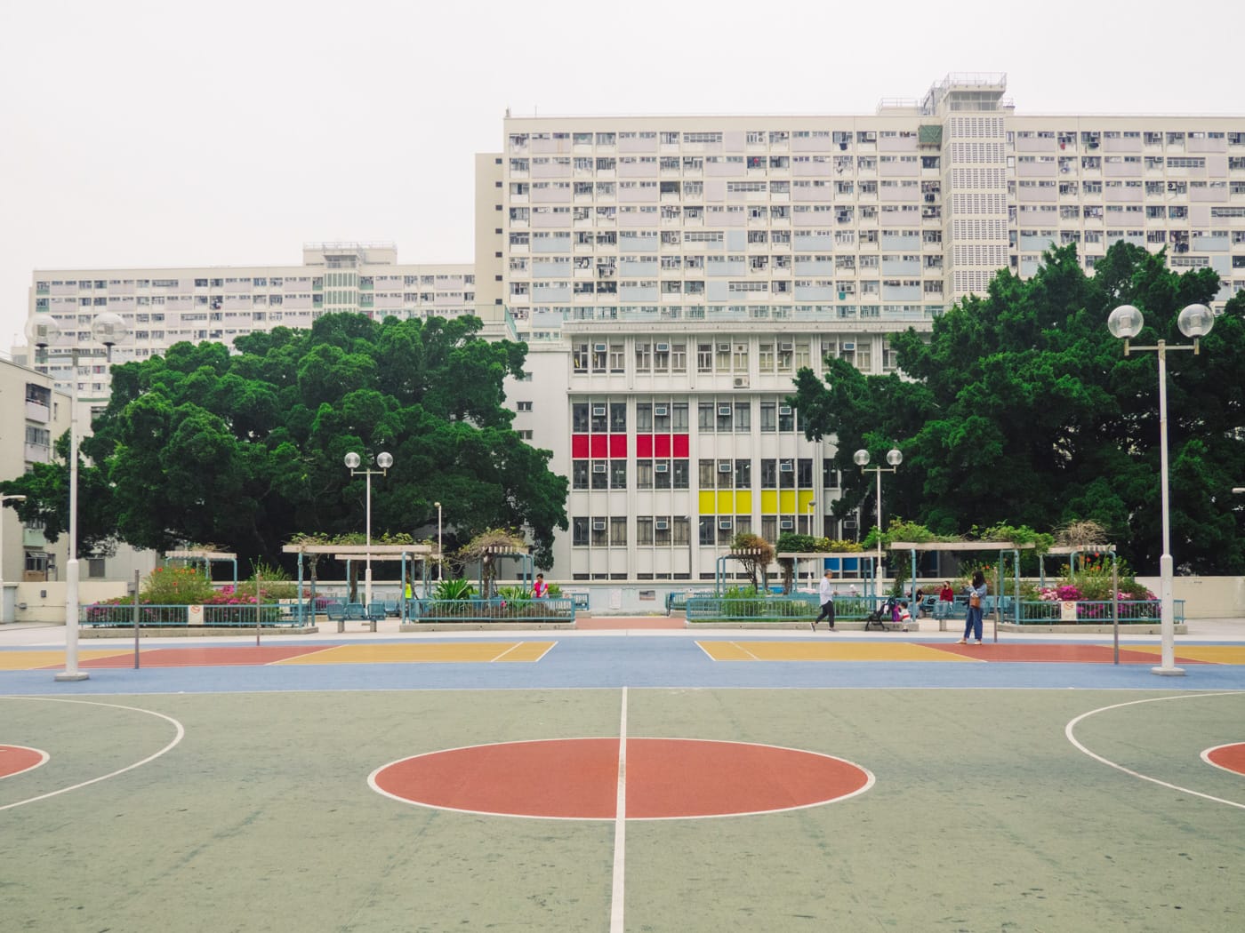 Hong Kong - Rainbow Estate - Basketball court