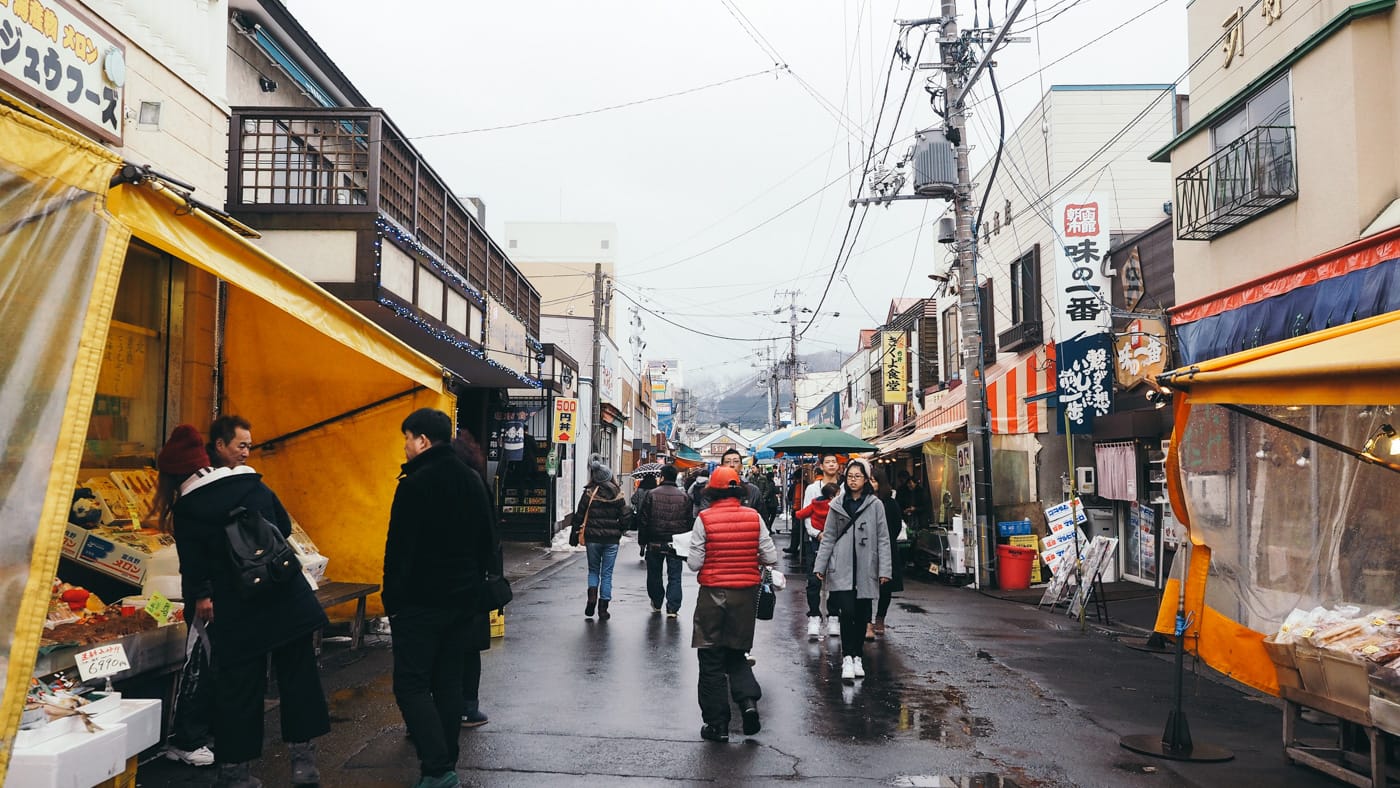 Streets of Hakodate Morning Market