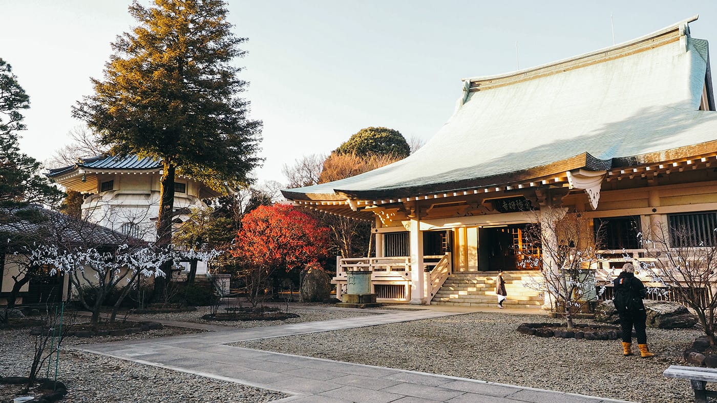 Japan - Gotokuji Temple - Temple entrance